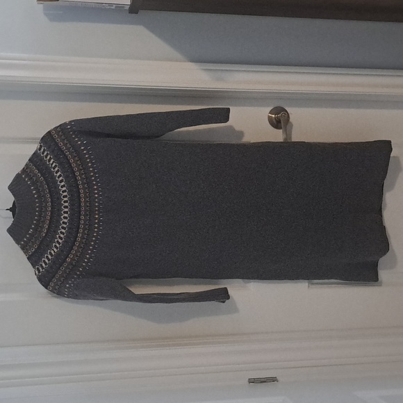 SIMONS | Fair Isle Jacquard Dress - Picture 3 of 3